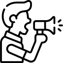 Icono de un gráfico de barras en color negro, representando el análisis de datos y el crecimiento empresarial. Ideal para ilustrar contenido relacionado con estadísticas, finanzas y marketing digital.